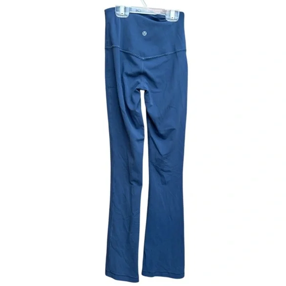 Lululemon Align High-Rise Mini-Flared Pant *Extra Short Pitch Blue Size 2 - Picture 7 of 10